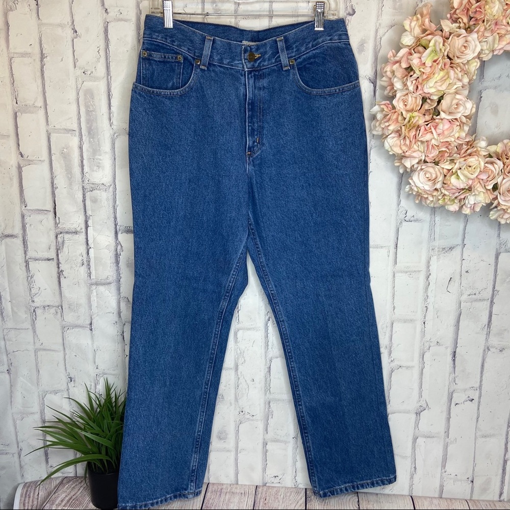 LL Bean mom jeans